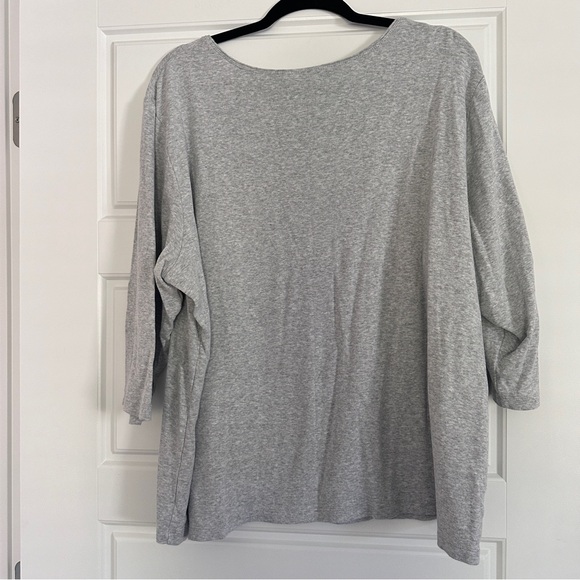 Karen Scott grey Halloween top - Picture 2 of 3